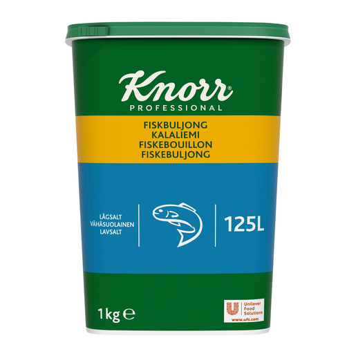 Knorr fish bouillon 1kg low salt