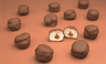 Mondo Fresco Petit-chou bakelse Saltad karamell med choklad beläggning 2 x 1 kg (á 20 g), djupfryst