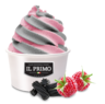 IL Primo raspberry-liquorice ice cream one-shot 18x160ml