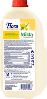 Flora liquid margarine 80% 2,5l