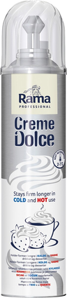 Rama Professional Crème Dolce vegetable fat sweetened milk foam spray 0,5l