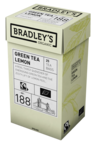 Bradley&#39;s Organic ekologiskt No. 188 lemon grönt te 25ps Rättvis Handel