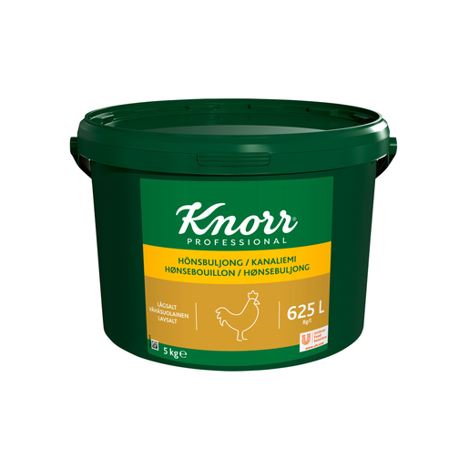 Knorr chicken bouillon powder 5kg low salt