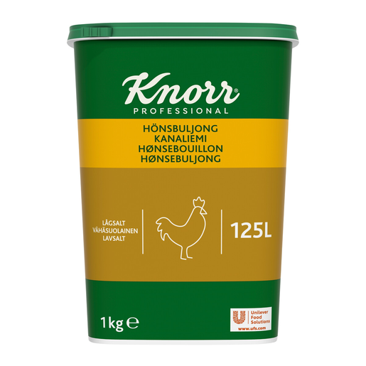 Knorr Professional Bouillon Stock 1Kg Containers - Chicken / Veg / Beef /  Fish