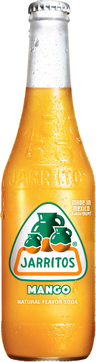 Jarritos Mango Natural Flavor Soda carbonated drink 0,37l
