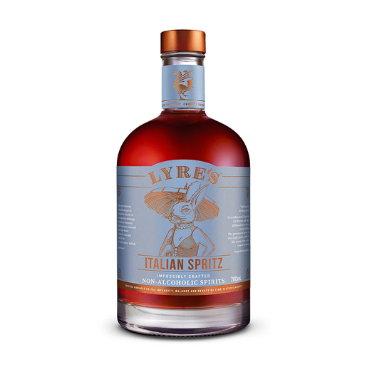 Lyre’s Italian Spritz alkoholiton aperitifinmakuinen juoma 0,7l