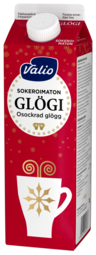 Valio glogg drink 1l no added sugar seasonal product
