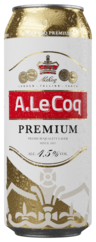 A. Le Coq Premium 4,5% 0,5l burk