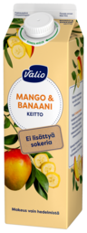 Valio mango-banansoppa 1kg utan sötningsmedel och osockrad
