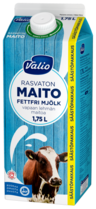 Valio fettfri mjölk från frigående kor 1,75l