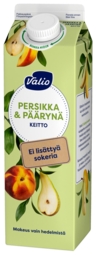 Valio persika-päronsoppa 1kg utan tillsatt socker och sötningsmedel