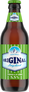 Hartwall Original Long Drink vodka-lime 5,5% 0,33l