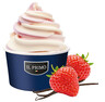 IL Primo strawberry-vanilla ice cream one-shot 18x160ml lactose free
