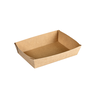 BIOPAK Viking Brick brown cardboard box 200x140x45mm 1100ml 300kpl PLA