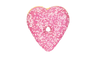 Europicnic heart donut 48x52g baked, frozen