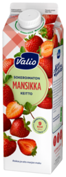 Valio berrysoup strawberry 1kg,no add suga