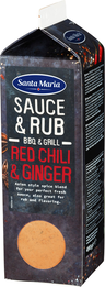Santa Maria red chili & ginger BBQ sauce & rub mix mausteseos 490g