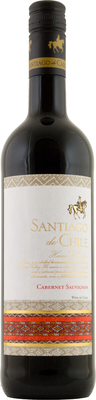 Santiago De Chile Cabernet Sauvignon 13% 0,75l punaviini