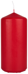 Duni punainen pöytäkynttilä 15x7cm 62h