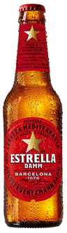Estrella Damm Barcelona beer 4,6% 0,33l bottle