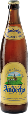 Andechs Weissbier Hell beer 5,5% 0,5l