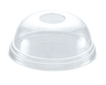 Huhtamaki dome lid without hole 92.7mm 100pcs RPET