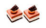 Europicnic chocolate and caramel square 15x55g  vegan, frozen product