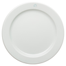 AINIA recycled plate 19-21cm restored white 12pcs