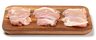 Atria kyckling lårbiff ca3kg/ca130g lätt saltad