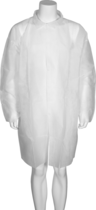 Abena L/XL white visitor jacket 5pcs