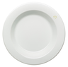 AINIA recycled deep plate 23-24cm restored white 12pcs