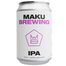 Maku Brewing IPA beer 7,3% 0,33l can