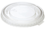 Huhtamaki flat lid without hole 92.7mm 100pcs RPET