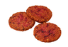 Lagerblad Foods halloumi-rödbetabiff 120g/4,8kg stekt, djupfryst