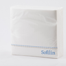Softlin Classic valkoinen lautasliina 39cm 1-krs 1/4 50kpl