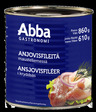 Abba anchovyfilee 860/630g