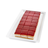 Myllyn Paras layercake with raspberry 21port/2kg lactose free, baked, frozen
