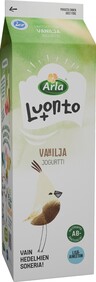 Arla Luonto+ AB vanilj yoghurt 1kg laktosfri