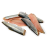 Fiskano baltic herring file 50-80g/pcs 5kg with skin raw IQF