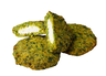 Lagerblad Foods Oy spenat-grönsaksbiff med färskostfyllning 70x80g 5,6kg laktosfri, glutenfri, stekt, djupfryst