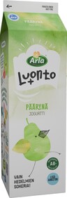 Arla Luonto+ AB päronyoghurt 1kg laktosfri