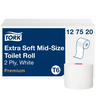 Tork Soft Mid-size toiletpaper 27x90m T6