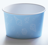 Nic sustainable cup 350ml 100pcs light blue