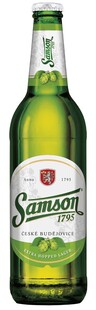 Samson Extra Hopped Lager beer 4,9% 0,5l bottle