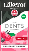 Läkerol Dents raspberry salmiak xylitolpastill 36g