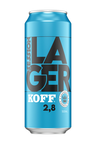 Koff Session Lager beer 2,8% 0,5l can