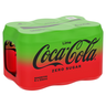 Coca-Cola Zero Sugar Lime soft drink 6x0,33l can