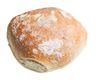 Bio de Trog organic white farmer bread 6x600g vegan, pre-baked, frozen