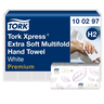 Tork Xpress® Extra Soft Multifold valkoinen käsipyyhe H2 M-taitto 100ark