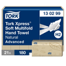 Tork Xpress® Soft Natural Multifold käsipyyhe H2 21x180ark